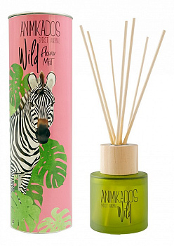 Ароматизатор диффузионный (24 см) Wild Zebra - цветочный MK100FOAW