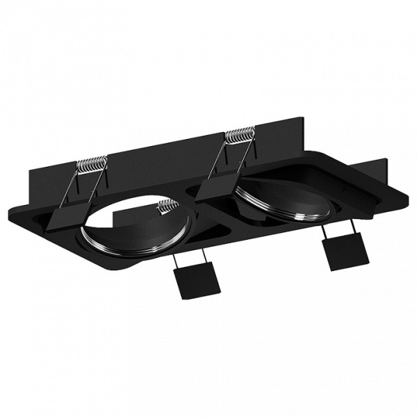 Встраиваемый светильник Ambrella Diy Spot 1 C7664 SBK черный песок 225*120*H25mm MR16 GU5.3