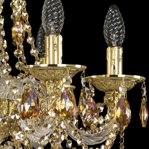 Подвесная люстра Bohemia Ivele Crystal 1606 16106/6/165 G R777