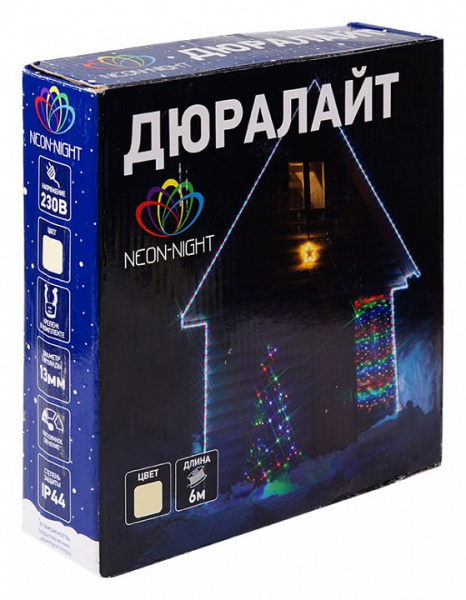 Шнур световой [6 м] Дюралайт 121-326-06