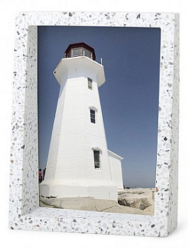 Фоторамка настольная (14х6х19 см) Edge terrazzo 1015166-1180