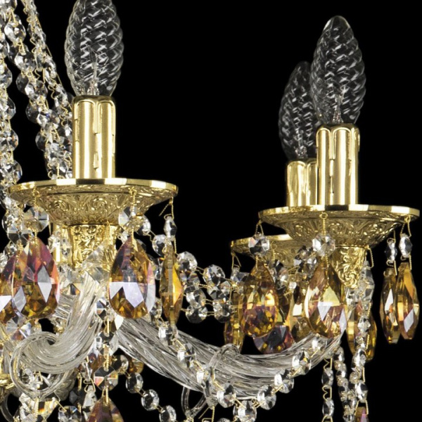 Подвесная люстра Bohemia Ivele Crystal 1615 16115/8/240 G K777