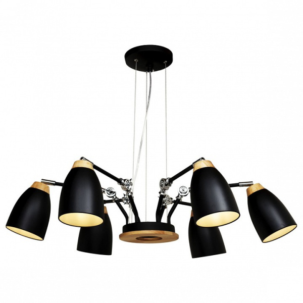 Подвесная люстра Loft it Watchman LOFT4402/6BL