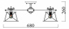Потолочная люстра Maytoni Itella ARM620-05-W