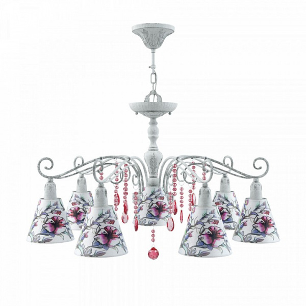 Подвесная люстра Lamp4You Provence 18 E4-07-G-LMP-O-13-CRL-E4-07-PK-DN