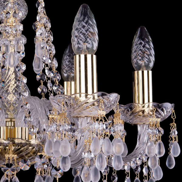 Подвесная люстра Bohemia Ivele Crystal 1410 1410/6/160/G/V0300