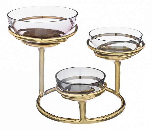 Чаша декоративная (25.5x25.5x18.5 см) 732-116