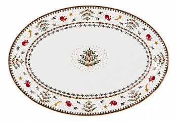 Блюдо декоративное (30.5 см) Christmas Collection 54-544