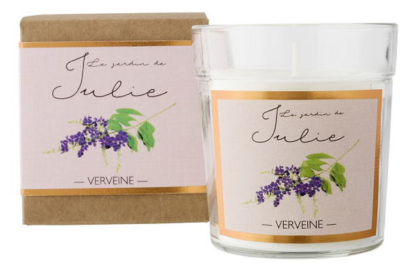 Свеча ароматическая (8.4 см) Le jardin de Julie Вербена VV008VVLJ