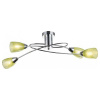 Люстра на штанге Freya Flash FR5103-CL-04-GN