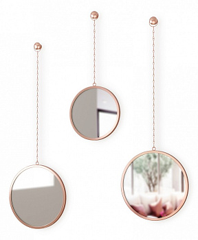 Набор из 3 зеркал настенных (22x63 см) Dima 1013877-880