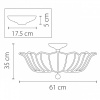 Накладной светильник Osgona Riccio 705132
