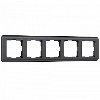 Рамка на 5 постов Werkel  WL12-Frame-05 (графит)