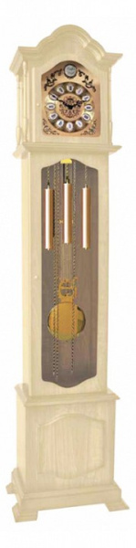Напольные часы (45x26x198см) SARS 2026-451 Ivory