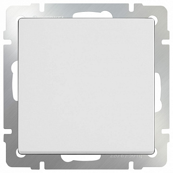 Выключатель перекрестной одноклавишный без рамки Werkel Белый WL01-SW-1G-C