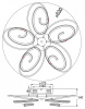 Потолочная люстра Freya Blossom FR6017CL-L60CH