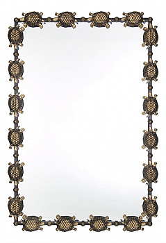 Зеркало настенное (100x68 см) Черепахи V20021