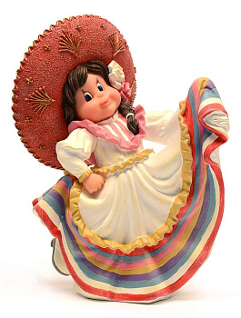 Статуэтка (14.5 см) Мексиканский танец 746876