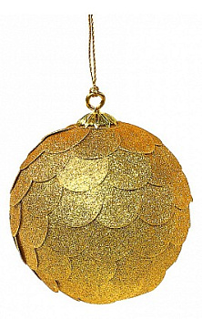 Елочный шар (9.8x9.8x10.5 см) Paper ball en_ny0070