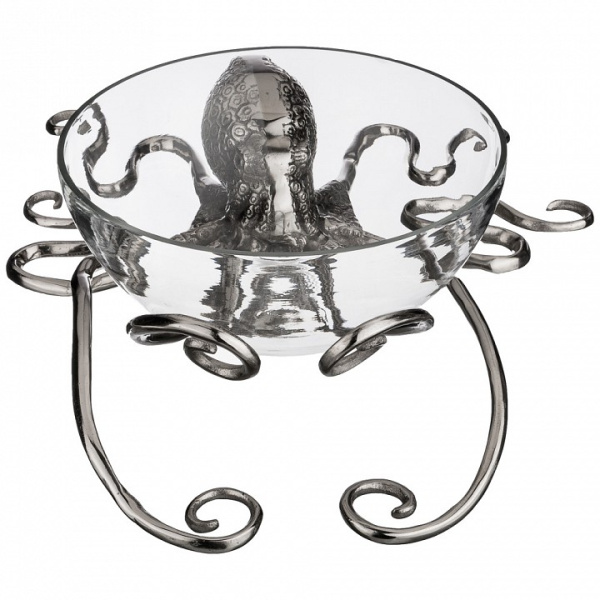 Чаша декоративная (56х44х16 см) Осьминог 725-019