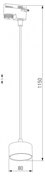 Подвесной светильник TK Lighting Tracer 4275 Tracer Black