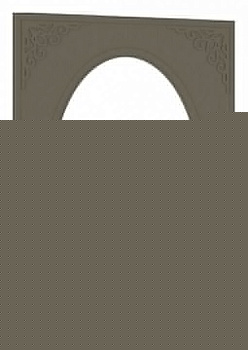 Зеркало настенное Ассоль плюс АС-07