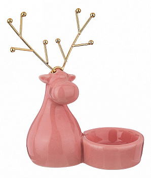 Подсвечник декоративный (10х6.5х12 см) Лось 146-1331