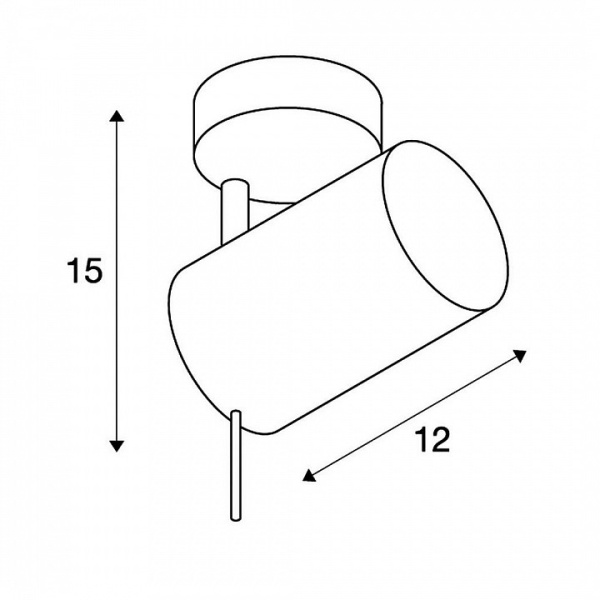 Спот SLV Asto Tube 147411