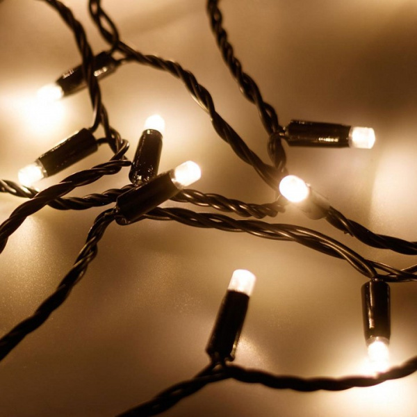 Гирлянда нить [10 м] String ARD-STRING-PRO-10000-GREEN-100LED-FLASH WARM (230V, 7W)