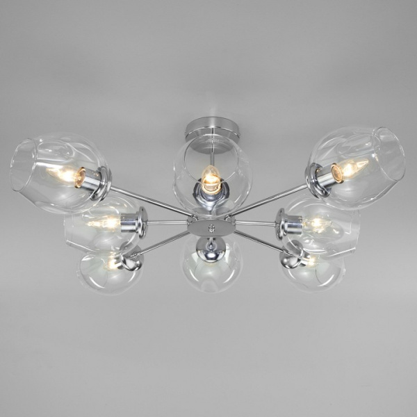 Люстра на штанге Eurosvet Polla 30154/8 хром