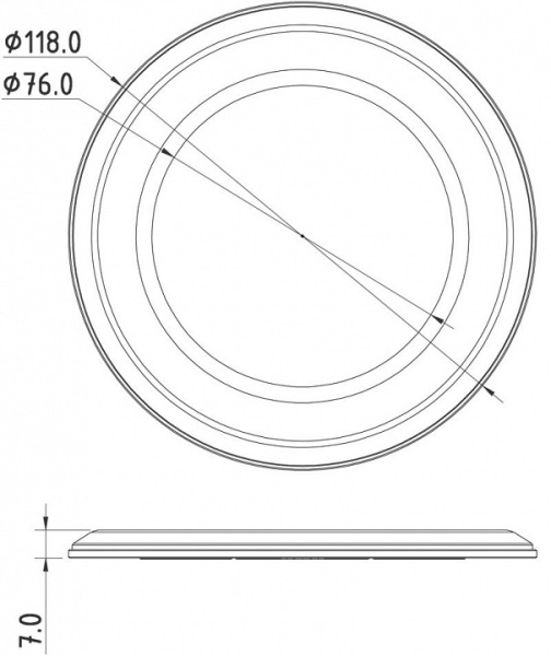 Накладной светильник Deko-Light Flat 565137