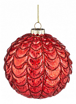 Елочный шар (10x12 см) Art 864-146
