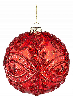 Елочный шар (10x12 см) Art 864-145