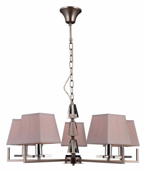 Подвесная люстра Natali Kovaltseva 75006 75006/5C SILVER GRAY