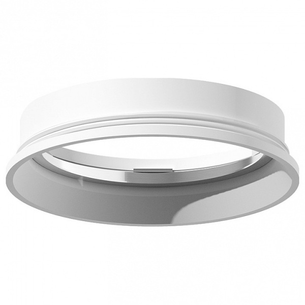 Рамка на 1 светильник Ambrella N610 N6101 SWH белый песок D60*H18mm Out2mm MR16