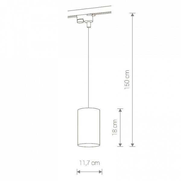 Подвесной светильник Nowodvorski Profile Bit 8822