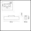 Накладной светильник Odeon Light Woody 3826/8WL