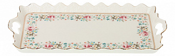 Блюдо декоративное (42x22x3.5 см) Мадемуазель Кики 54-585