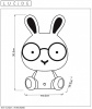Ночник Lucide Dodo Rabbit 71591/03/66