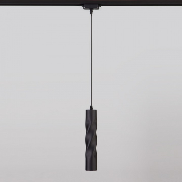 Подвесной светильник Eurosvet Scroll 50162/1 LED черный