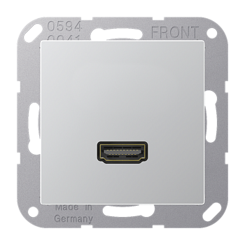 JUNG A 500 Алюминий Розетка HDMI 1-ая