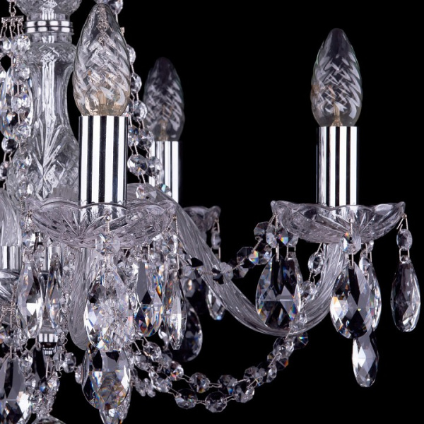 Подвесная люстра Bohemia Ivele Crystal 1406 1406/5/160/Ni