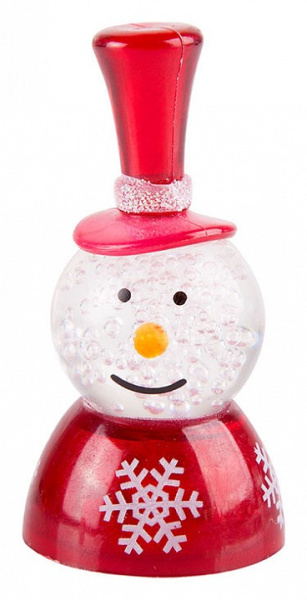 Снеговик световой (7 см) 501-050