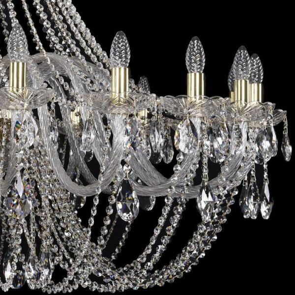 Подвесная люстра Bohemia Ivele Crystal 1406 1406/20/460/G