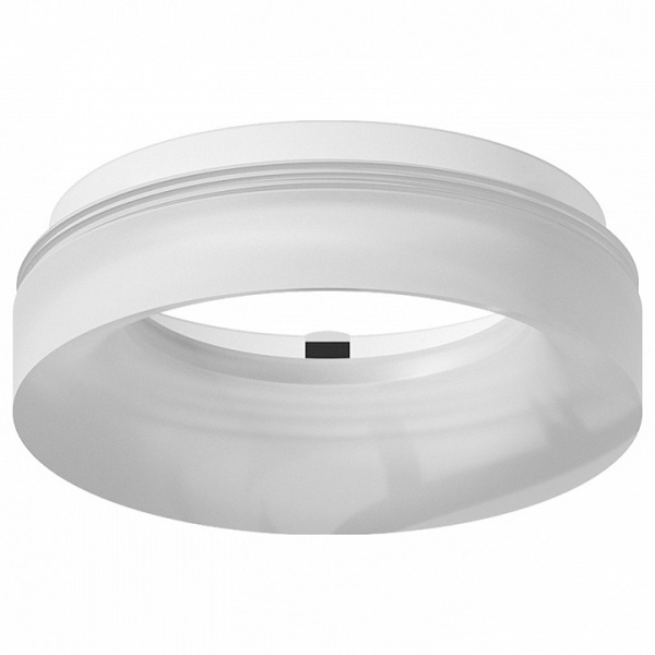 Рамка на 1 светильник Ambrella N716 N7165 FR белый матовый D70*H28mm Out15mm MR16