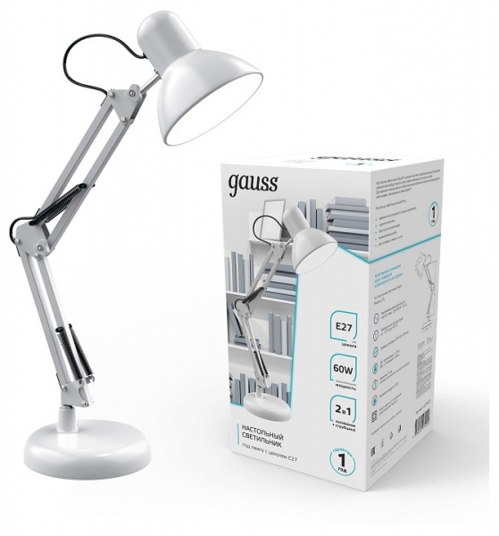 Настольная лампа офисная Gauss GT002 GT0021