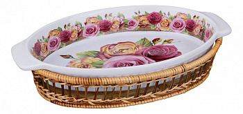 Чаша декоративная (35x21x5 см) ART 792-018