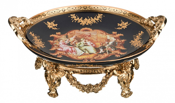 Блюдо декоративное (40х35х17 см) Art 46-1166