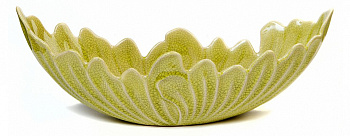 Блюдо декоративное (45х15.5х15.5 см) Капустный лист 45001200