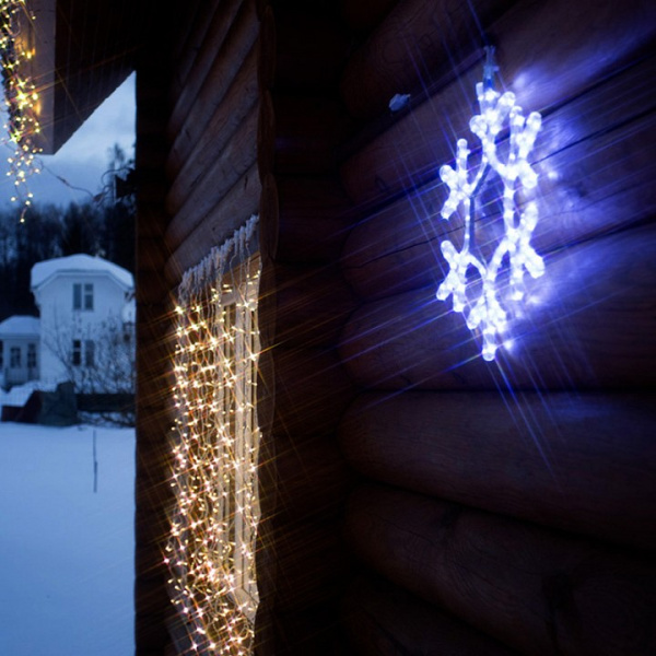 Снежинка световая (38x45 см) 501-212-1